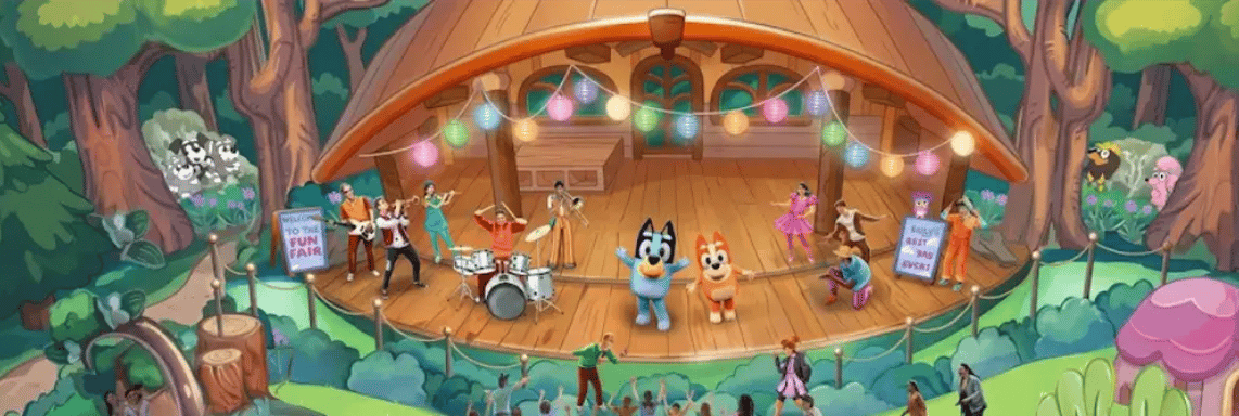 O que muda nos parques Disney com Bluey e Bingo?