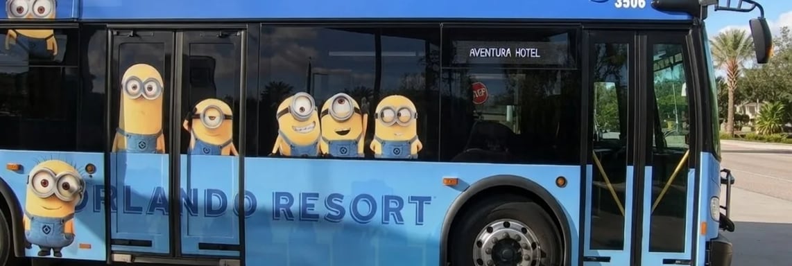 Transporte gratuito da Disney e Universal: como funciona