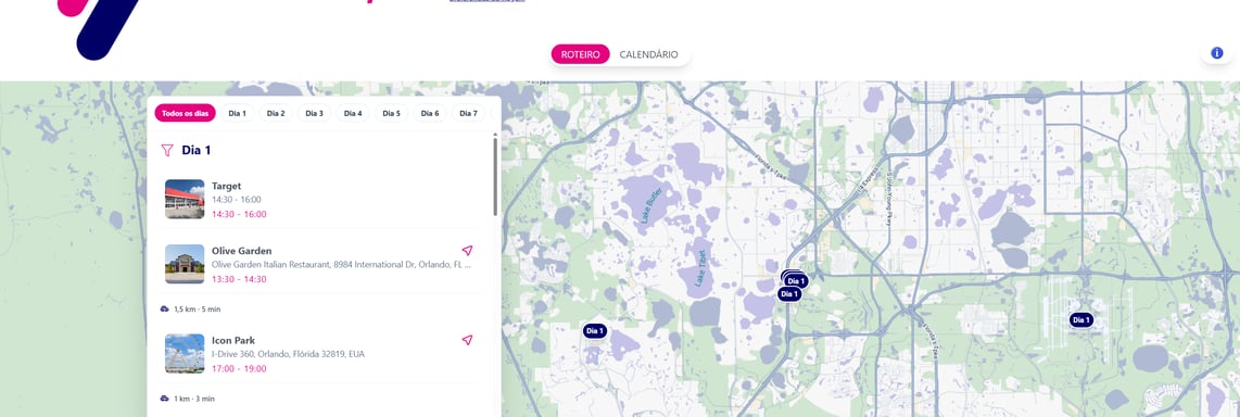 O Want Travel ficou ainda melhor: agora com mapa e rotas para o seu roteiro