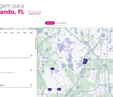 O Want Travel ficou ainda melhor: agora com mapa e rotas para o seu roteiro